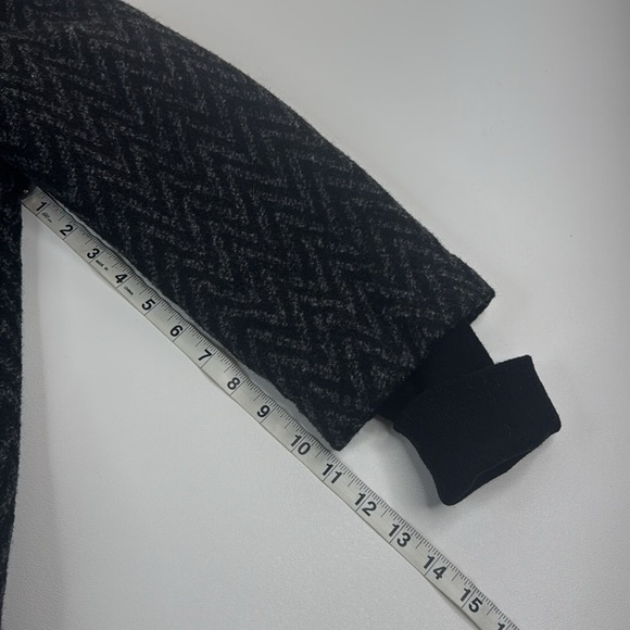 Prana Lily Wool Blend Houndstooth Lined Jacket Womens Small - Picture 11 of 12